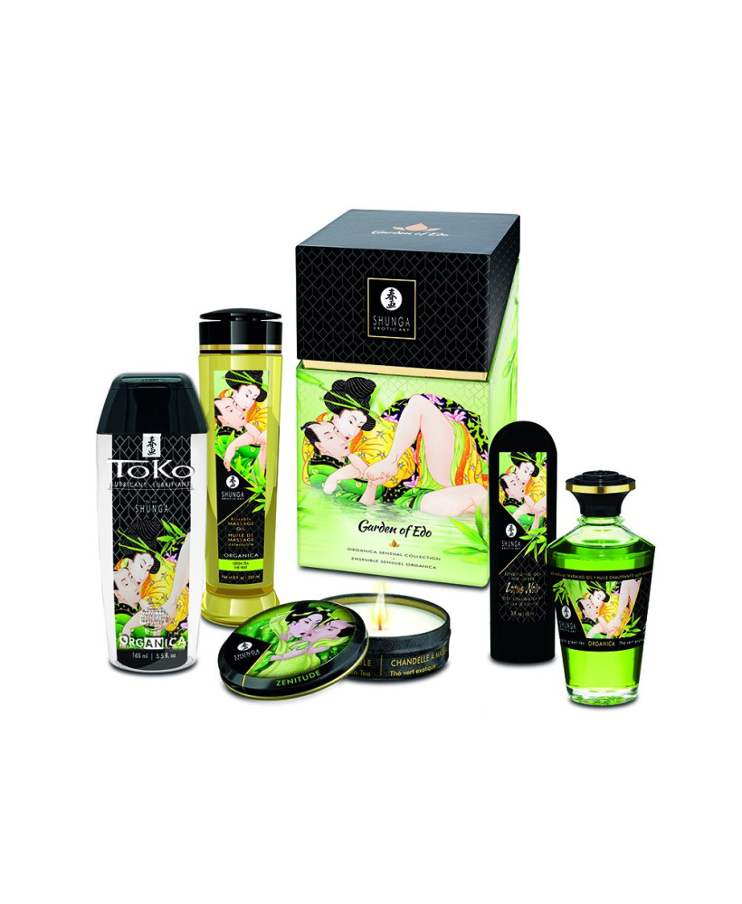 Coffret Jardin d'Edo Bio 5 produits Shunga 